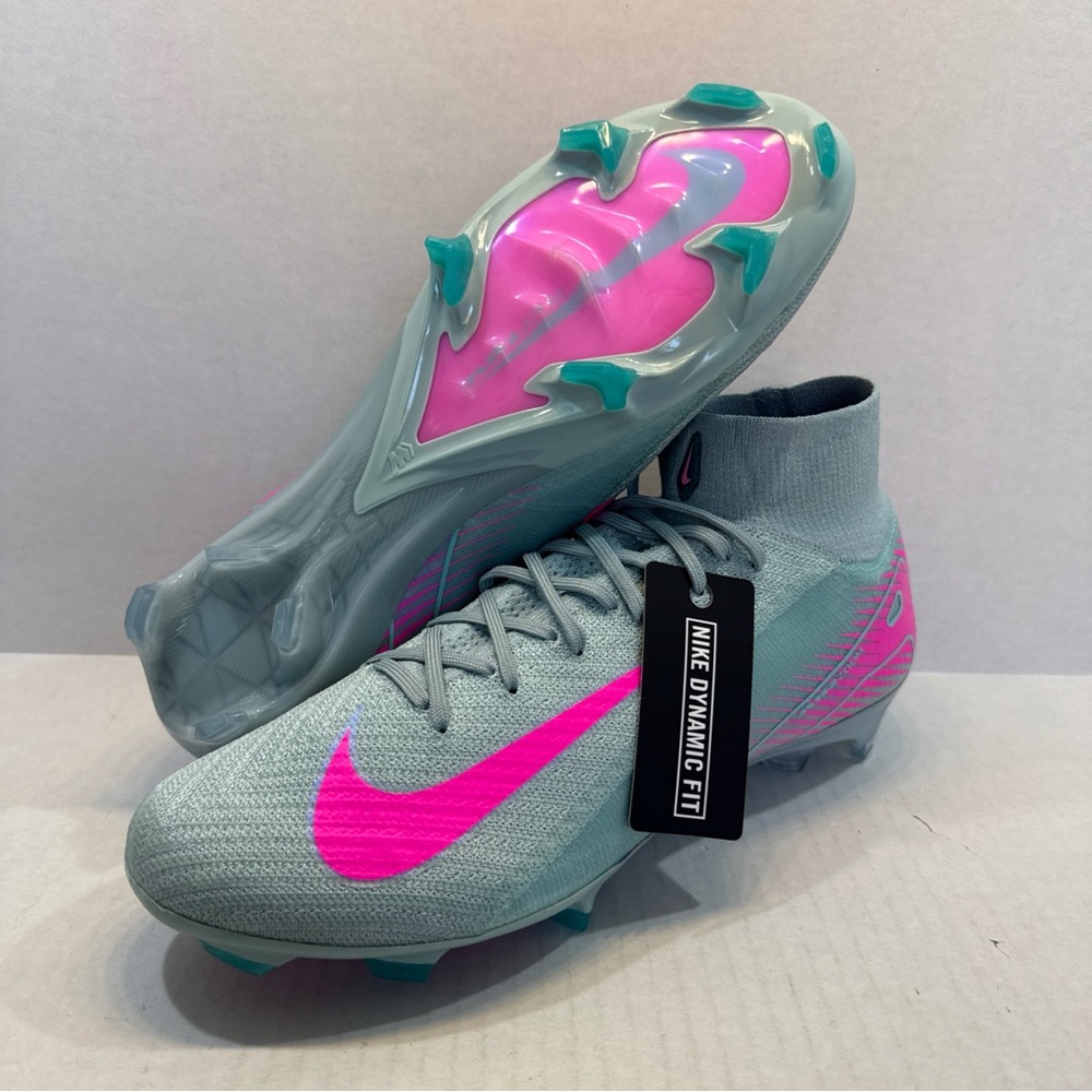 Nike Air Zoom Mercurial Superfly 10 Elite FG Soccer Cleats FQ1454-301 Men Sz 11